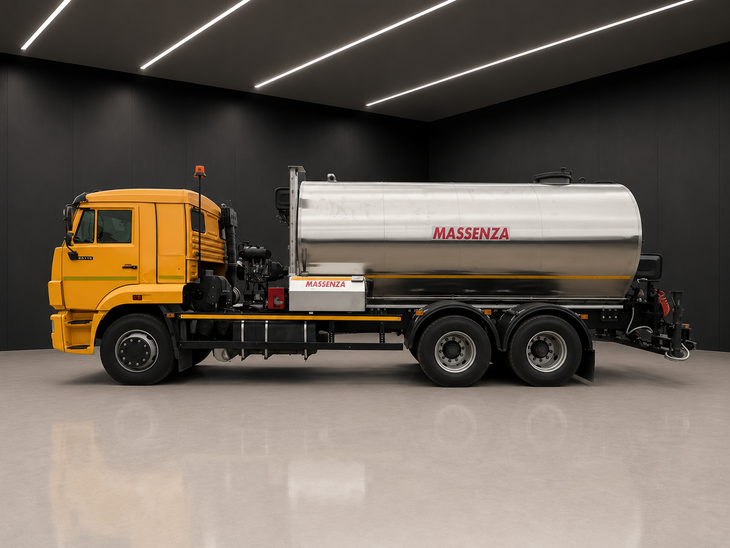 Автогудронатор Massenza на базе КАМАЗ 65115 