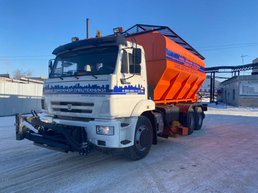 Комбинированная дорожная машина КДМ КАМАЗ 65115 Комбинированная дорожная машина КДМ КАМАЗ 65115