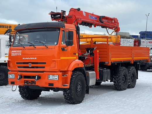 Манипулятор на шасси Камаз 43118