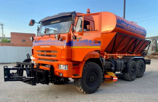 Комбинированная дорожная машина КДМ КАМАЗ 43118 6х6 Комбинированная дорожная машина КДМ КАМАЗ 43118 6х6
