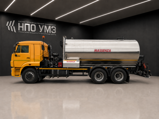 Автогудронатор Massenza на базе КАМАЗ 65115 