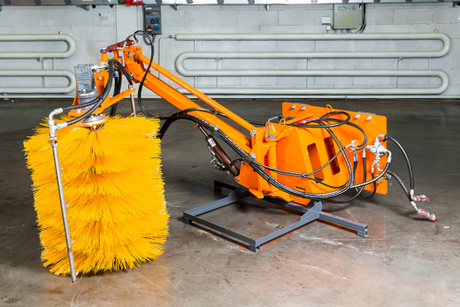 Щетка для мытья барьерных ограждений  Щетка для мытья барьерных ограждений