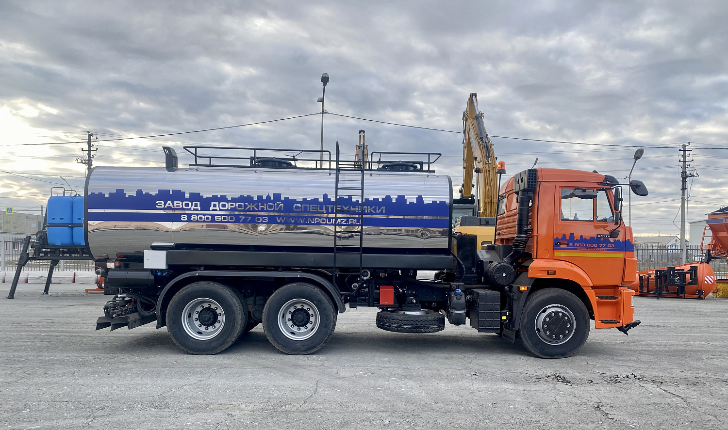 Автогудронатор Камаз шасси 65115 