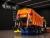 КДМ комбинированная дорожная машина на базе самосвала Iveco 682 колесная формула 6x4 оранжевый цвет вид сбоку кабина Stralis